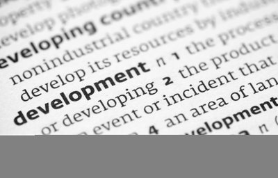 Bild på ordet Development från ordbok.